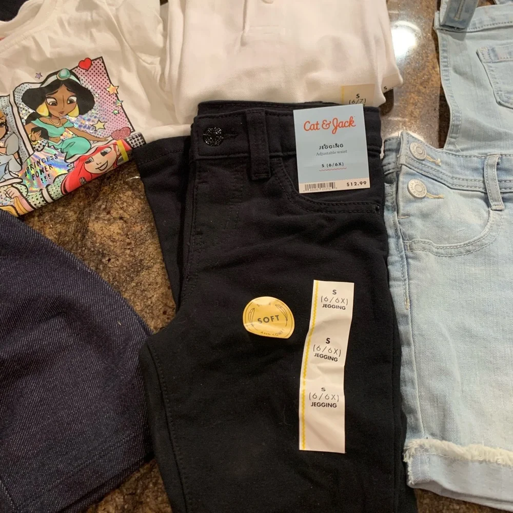 🌸 - Girls 6x clothing Bundle Cat & Jack‎ NWT